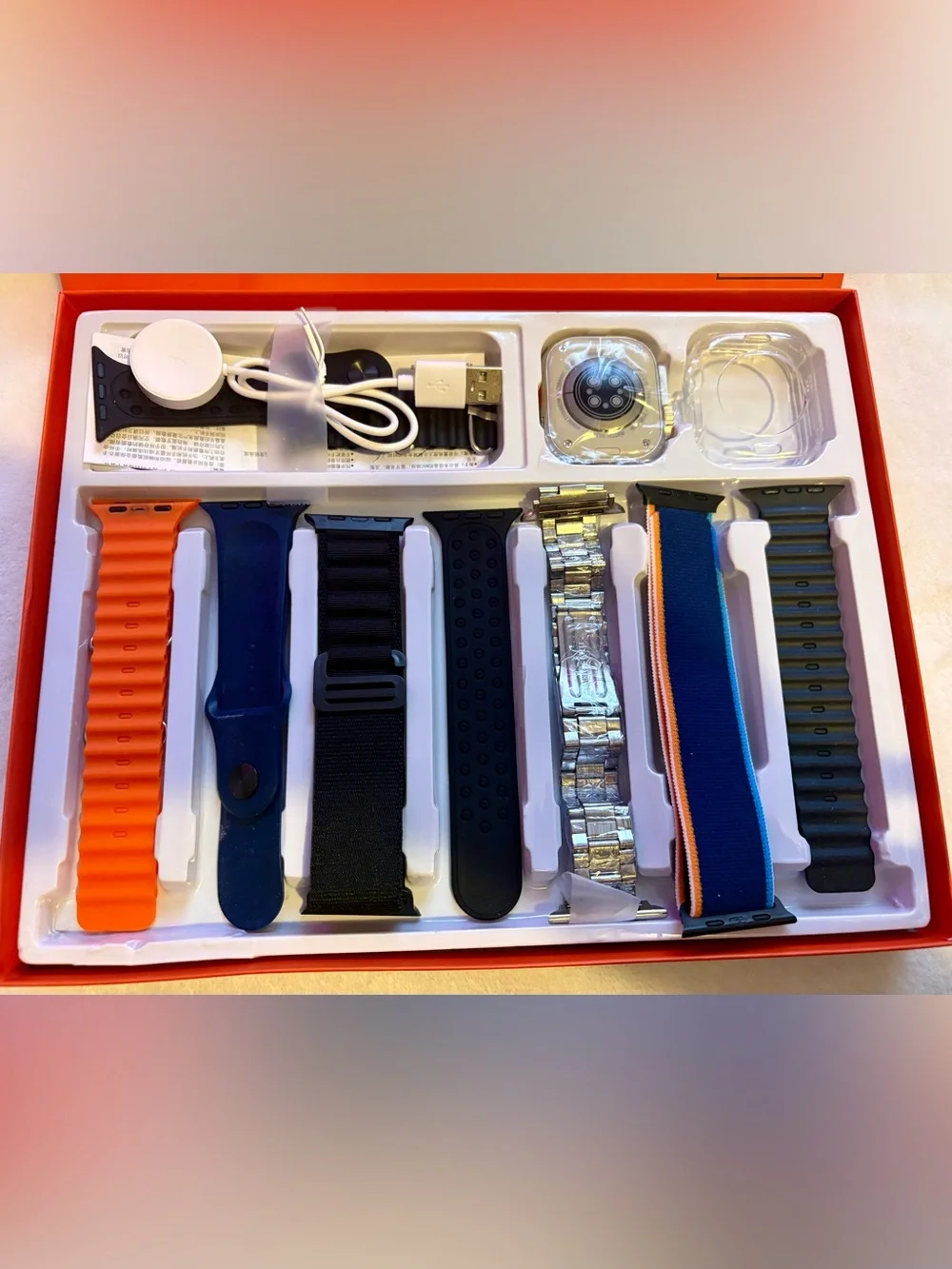 Ultra 9 Smart Watch - Red